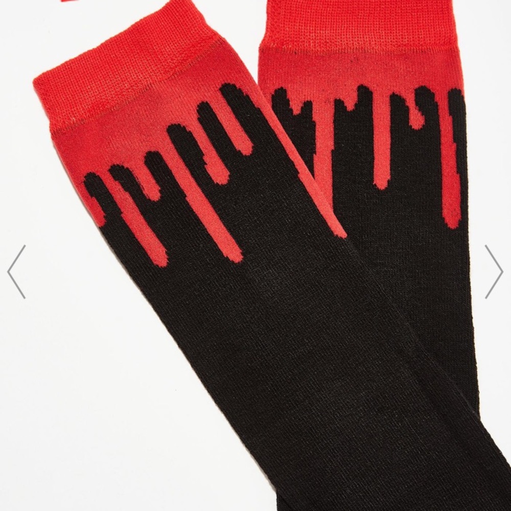 dollskill, drippy blood 🩸 knee-highs 🦇